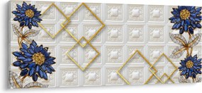 Tablou - Flori de diamant (120x50 cm)
