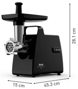 Mașină de tocat carne 6 în 1 Tefal 2000W/230V negru