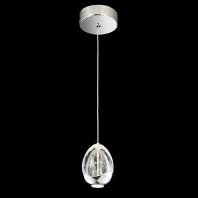 Pendul modern LED diametru 9cm ROCIO crom 784326