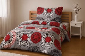 Lenjerie de pat din microfibra ORIENT COLOR, gri Dimensiune lenjerie de pat: 70 x 90 cm | 140 x 200 cm