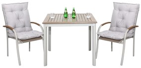 Deuba Set 2 perne 116x57x7cm - gri