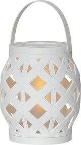 Felinar Star Trading Flame Lantern, înălțime 16 cm, alb