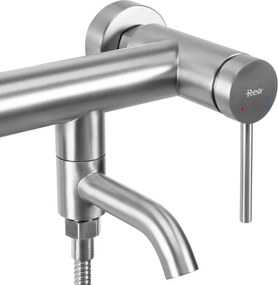 Baterie pentru cadă REA Clif Brush Nickel