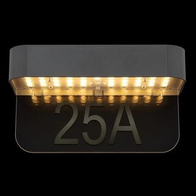 Aplica solara LED iluminat numar de casa IP54 SOLAR