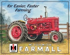 Placă metalică FARMALL - m