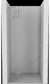 Mexen Roma ușa de duș cu balamale 95 cm, transparent, Crom - 854-095-000-01-00