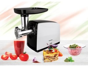 Heinner MG-2100BKWH - Mașină de tocat carne 2100 W/230 V, negru/alb