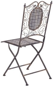 Set 2 buc. scaune de grădină Beatriz (negru). 1035742