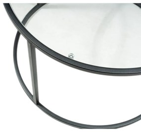 Măsuță de cafea Berlin Black, 60 cm
