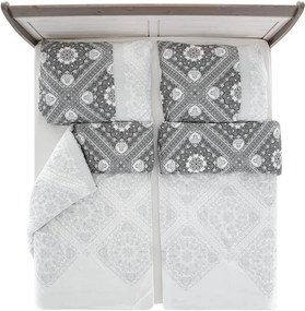 Lenjerie de pat din bumbac Renforce KALI alb Dimensiune lenjerie de pat: 70 x 90 cm | 140 x 200 cm