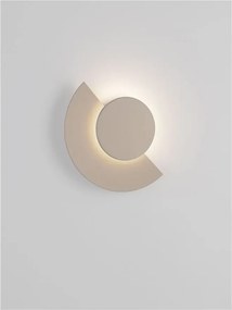 Aplica perete exterior lumina indirecta IP54 LED 2700K Gloo sand