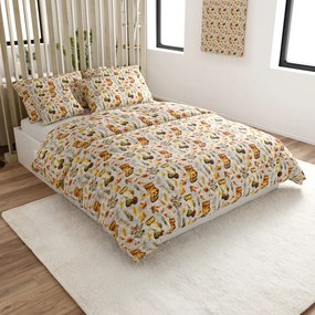 Lenjerie de pat din bumbac AUTUMN SOCKS colorata Dimensiune lenjerie de pat: 70 x 90 cm | 140 x 200 cm