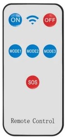 Reflector solar LED cu senzor INTEGRA LED/3W/3,7V IP44 + telecomandă