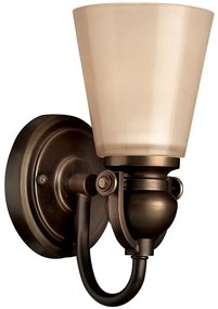 Aplică MAYFLOWER 1xE27/100W/230V bronz Hinkley