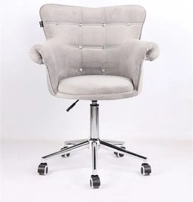 HR804CK SCAUN CATIFEA GRI OŢEL