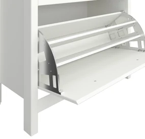 Tvilum Pantofar cu 2 sertare Culoare alb, VITUS
