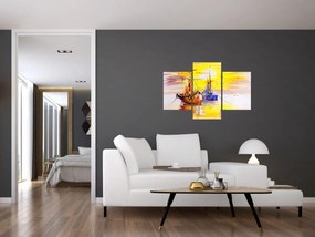 Tablou - Pictură barcă (90x60 cm)