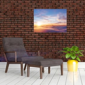 Tablou - Apus de soare deasupra norilor (70x50 cm)