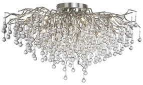 Lustra aplicata design magnific ICICLE crom, 100cm