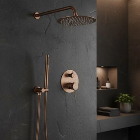 Set de dus incastrat Rea Lungo Grip Brush Copper + BOX