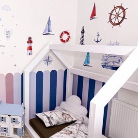 INSPIO Autocolante pentru perete - Set nautic