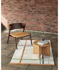 Fotoliu maro închis Oblique – Hübsch