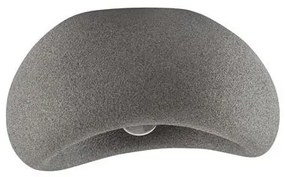 Plafoniera design modern, Stone Gray, AERE, L 40cm