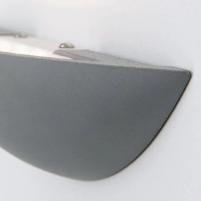 Aplica LED din ceramica GYPSUM gri