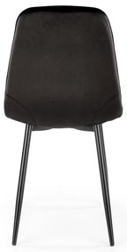 Scaun de bucaterie Lancaster, negru