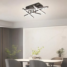 Lustră LED dimabilă aplicată LED/60W/230V 3000-6500K + telecomandă