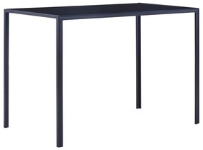 281703 vidaXL Set mobilier de bucătărie, 5 piese, albastru