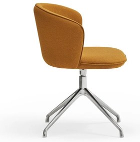 Set de scaune de sufragerie galben muștar 2 buc. tapițat Add – Teulat