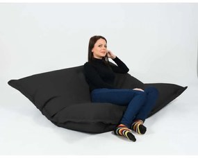 Fotoliu tip Perna Magic Pillow, Material Impermeabil - Negru