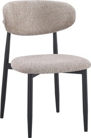 Scaun Bucatarie/ Dining Felicio Boucle Gri