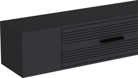 Comoda TV, Hanah Home, Kodaks L3, 150x33.2x29.6 cm, Antracit