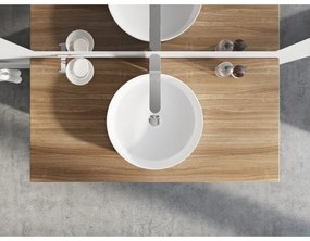 Ravak XJX01140002 - Lavoar pentru blat UNI SLIM Ø 40 cm, ceramică/alb