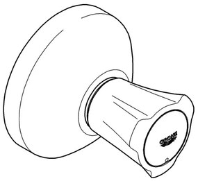 GROHE 19808001 - Set exterior pentru valvă încastrată COSTA L, crom lucios