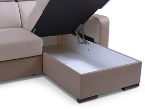 Zondo Colțar Istar U (Gri închis + Alb) (S). 630094