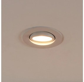 Corp de iluminat LED RGBW dimabil încastrat Eglo 31696 SALICETO-Z LED/4,7W/230V alb