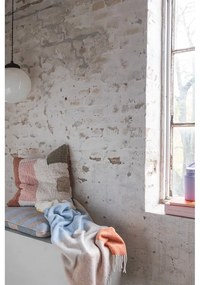 Pătură galbenă/albastră 125x190 cm Brick – Mette Ditmer Denmark