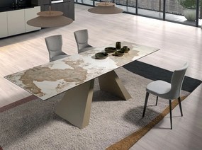 Scaun deosebit design LUX Light grey