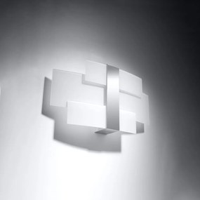 Aplică de perete albă Marett – Sollux