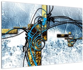 Tablou abstract (90x60 cm)