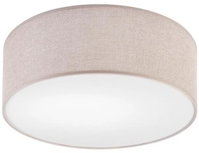 Plafonieră MONTE 1xE27/60W/230V, Ø 35 cm, bej