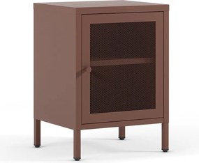 Noptieră burgundy Fayna – Marckeric