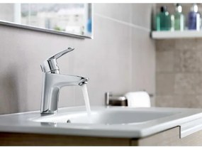 Roca A5A3098C00 - Baterie pentru lavoar MONODIN 15,3 cm + ventil de scurgere, crom lucios