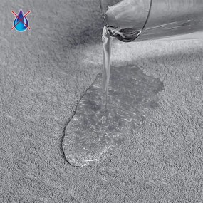 ŠKODÁK Cearceaf impermeabil FROTIR, gri 90 x 200 cm