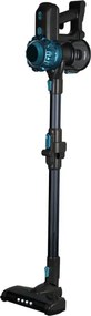 Aspirator vertical Finlux FHH-3333 BLR, 400 W, 23 kPa, 0,6 l, 60 min, 3 moduri, Afisaj LED, Lumina la perie, HEPA, BLDC, Negru/Albastru