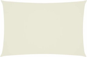 vidaXL Parasolar din țesătură oxford, dreptunghiular, 2 x 4 m, crem