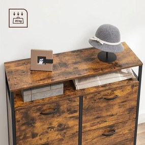 Pantofar FIRA maro/negru